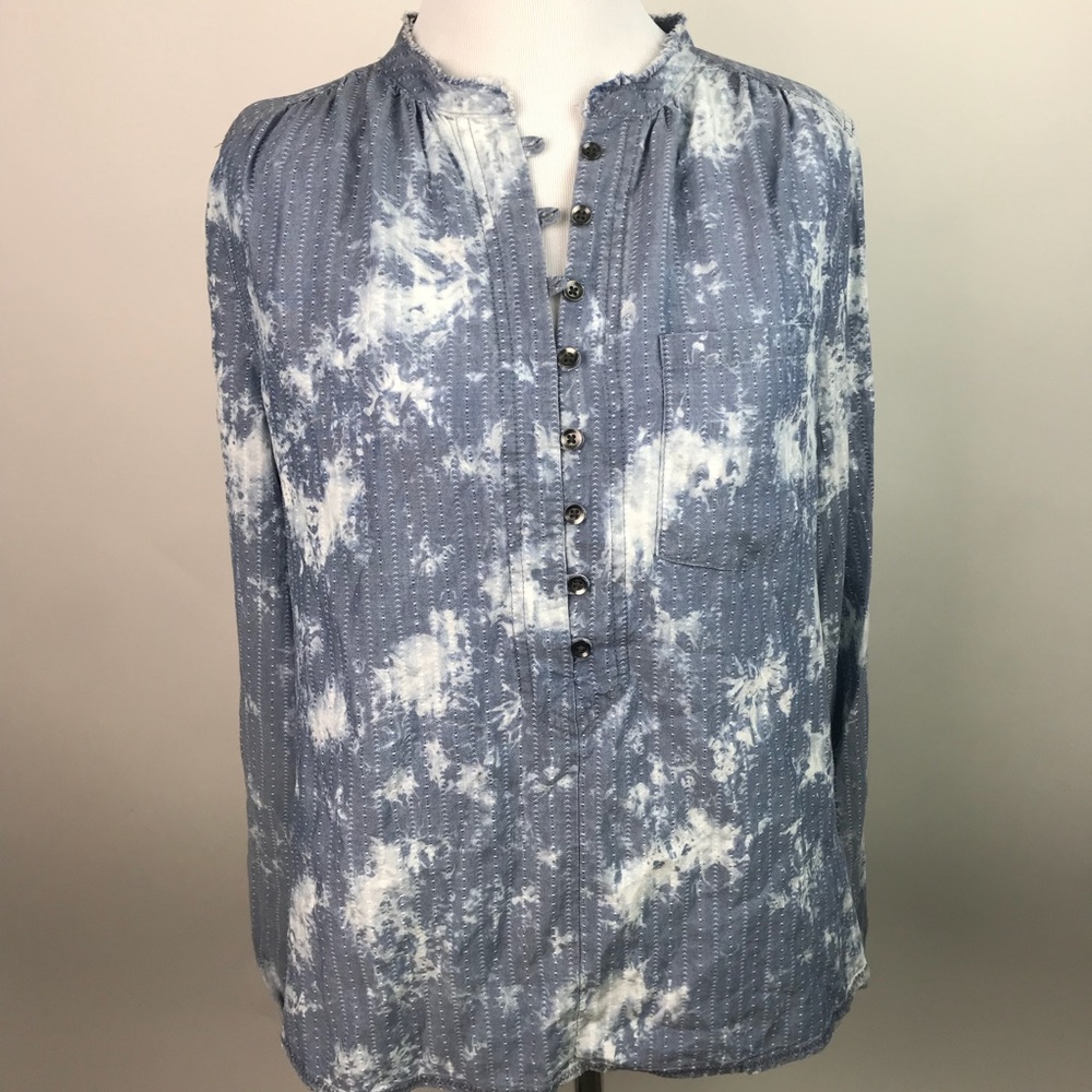 NWT William Rast Boho Popover Blouse CS AJ49